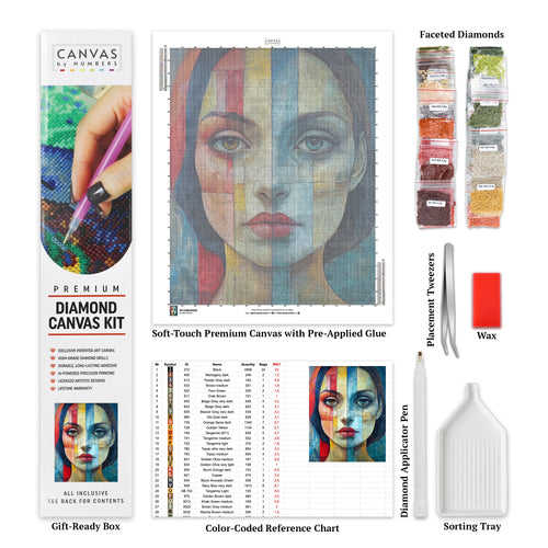 Essence of Her - Peinture de Diamant - Taille Standard