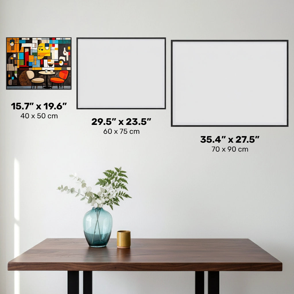 Pausa Caffè - Pittura con Diamanti - Dimensione Standard