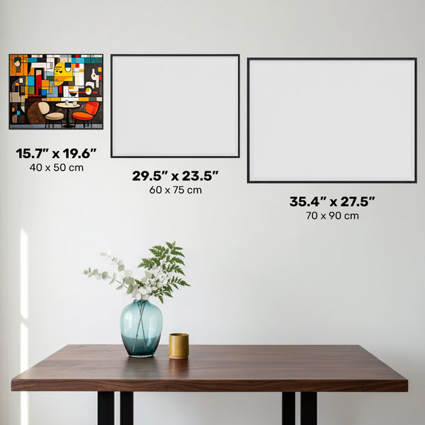 Pausa Caffè - Pittura con Diamanti - Dimensione Standard