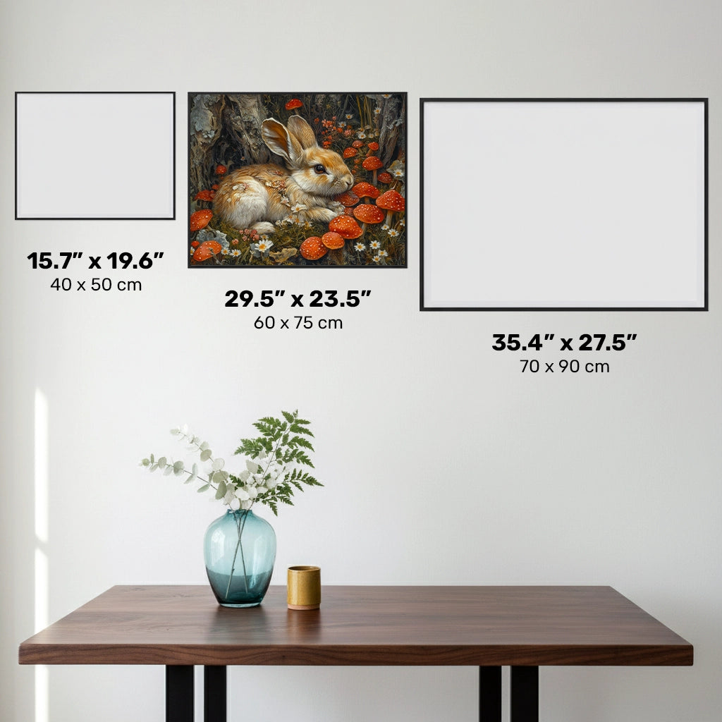 Woodland Rabbit - Diamond Painting - Large