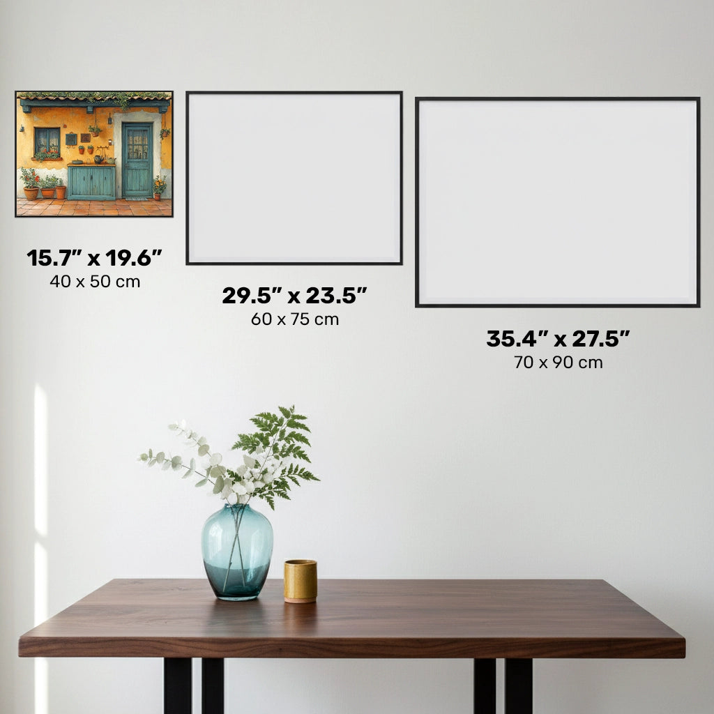 Blomsterkruka Komposition - Diamantmålning - X-Stor