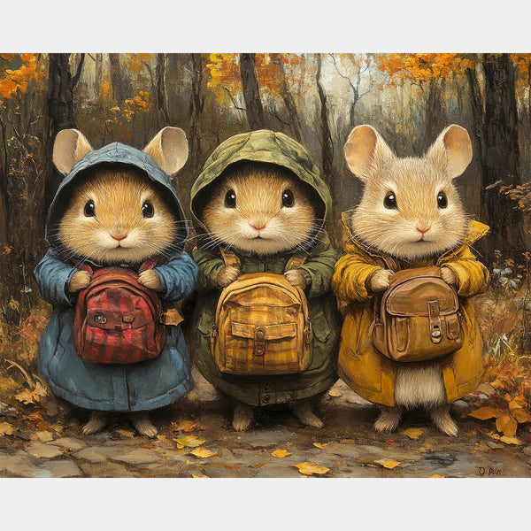 Backpack Adventures - Diamond Painting - Large