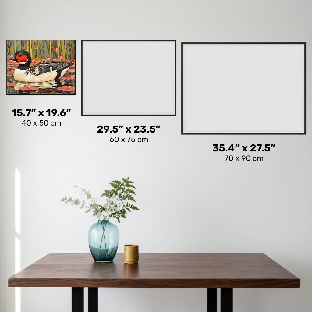 The Pond Dweller - Diamond Painting - Standard Size