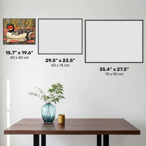 The Pond Dweller - Diamond Painting - Standard Size