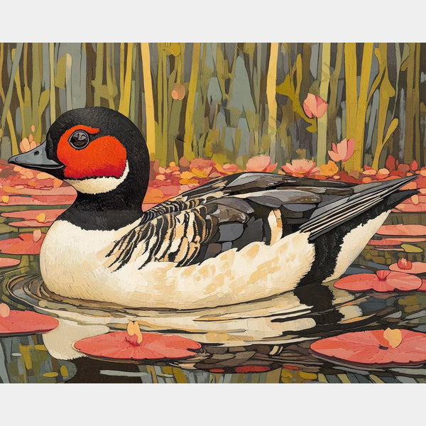 The Pond Dweller - Diamond Painting - Standard Size