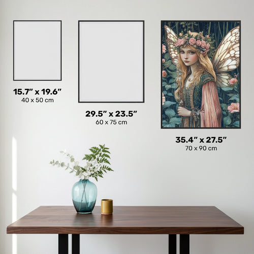 Composizione di Vasi Floreali - Diamond Painting - X-Large