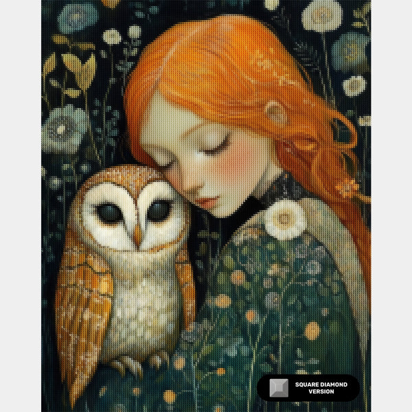 Blomsterkruka Komposition - Diamantmålning - X-Stor