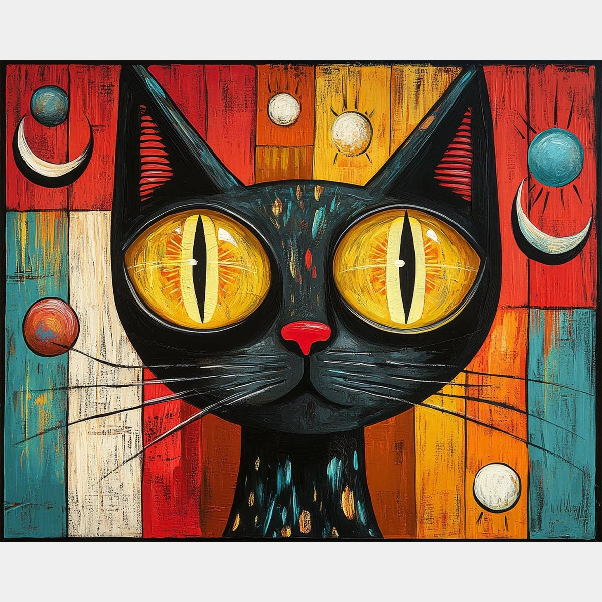 Feline Extravaganza - Diamond Painting - Standard Size