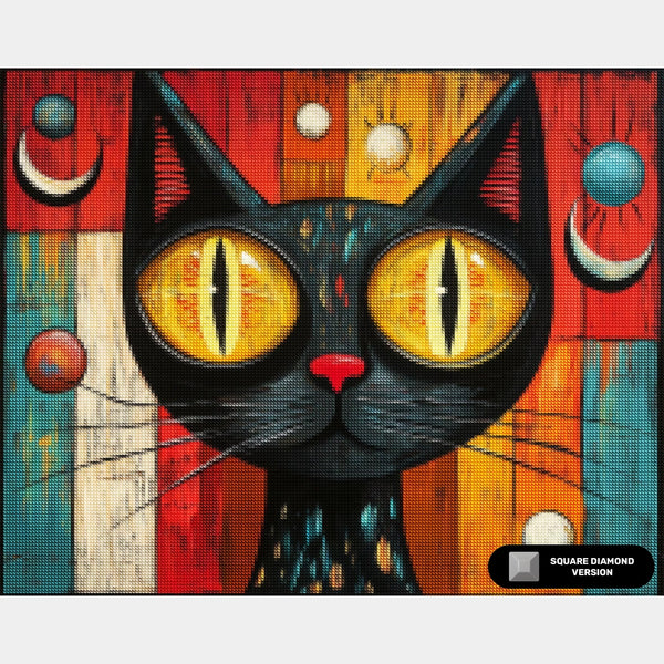 Feline Extravaganza - Diamond Painting - Standard Size