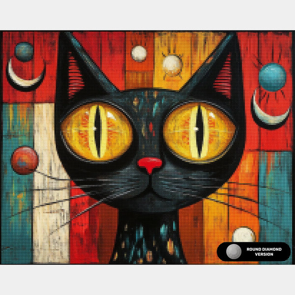 Feline Extravaganza - Diamond Painting - Standard Size