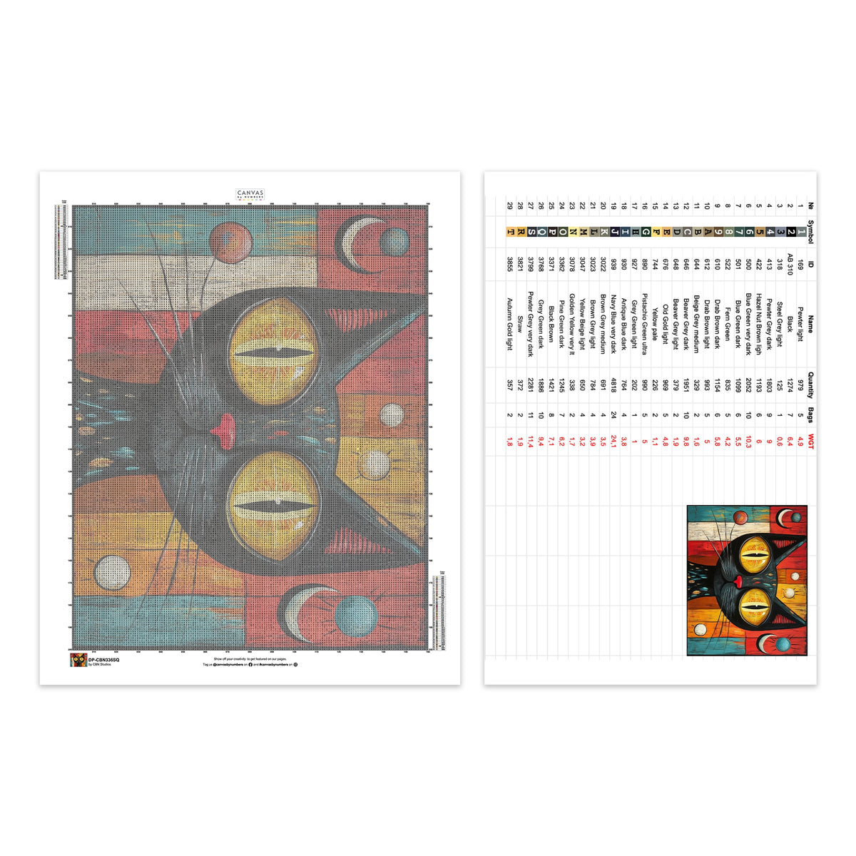 Feline Extravaganza - Diamond Painting - Standard Size