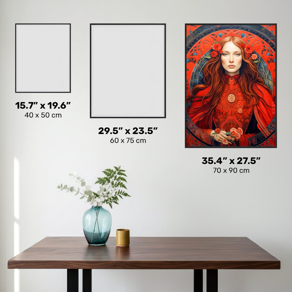 Blomsterkruka Komposition - Diamantmålning - X-Stor