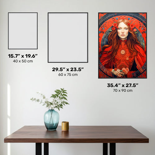 Composizione di Vasi Floreali - Diamond Painting - X-Large