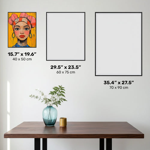 Fearless Glow - Diamond Painting - Standard Size