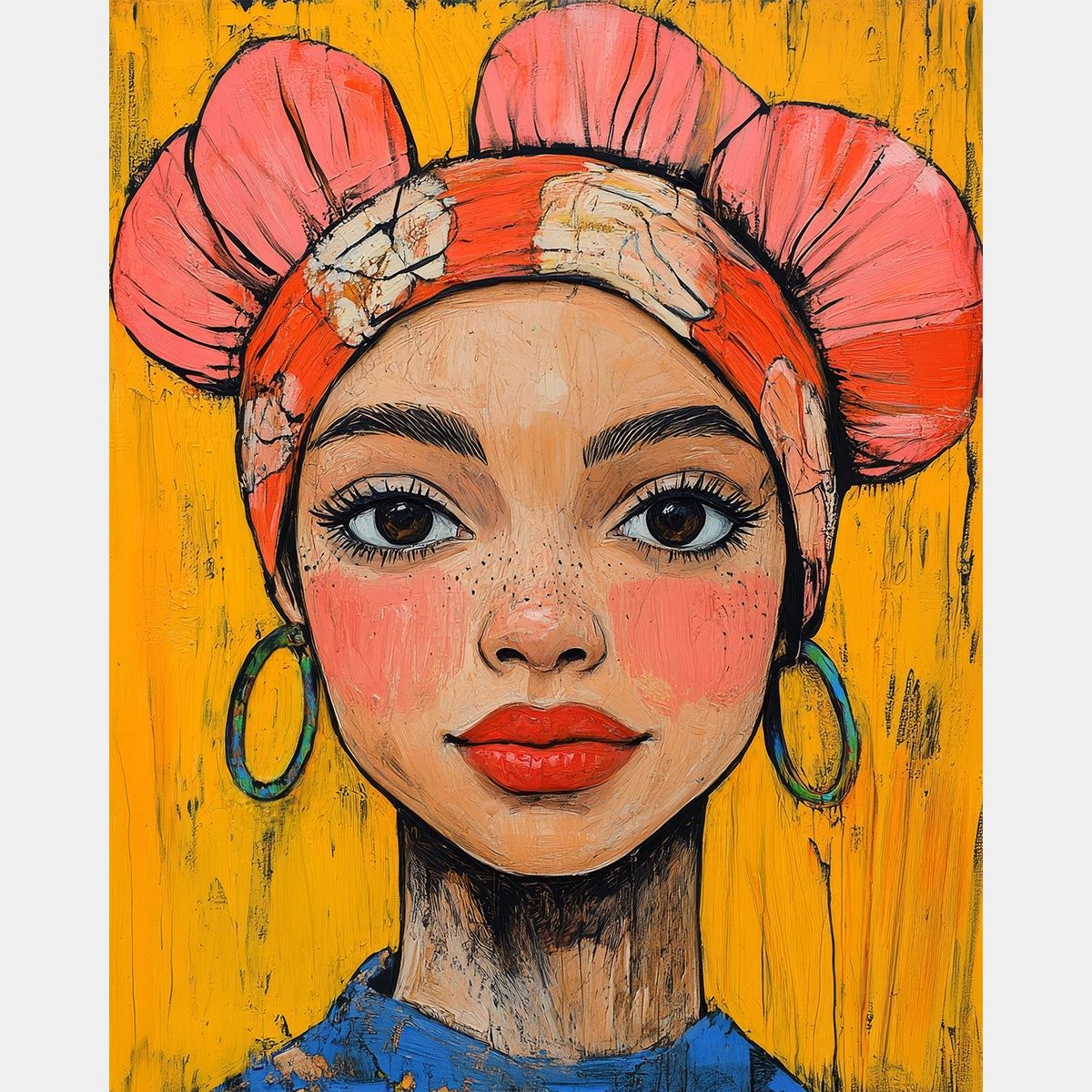 Blomsterkruka Komposition - Diamantmålning - X-Stor