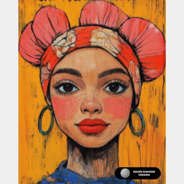 Blomsterkruka Komposition - Diamantmålning - X-Stor