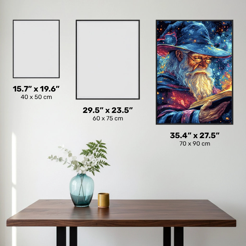 Blomsterkruka Komposition - Diamantmålning - X-Stor