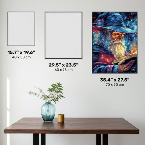 Composition de Vase Floral - Diamond Painting - Très Grand