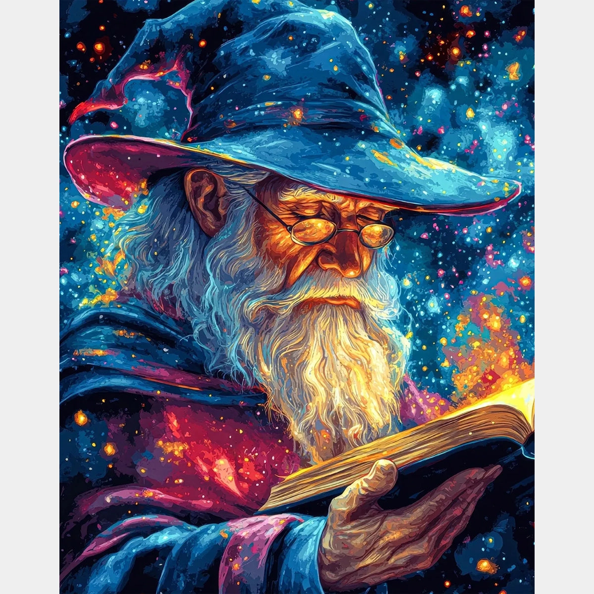 Blomsterkruka Komposition - Diamantmålning - X-Stor