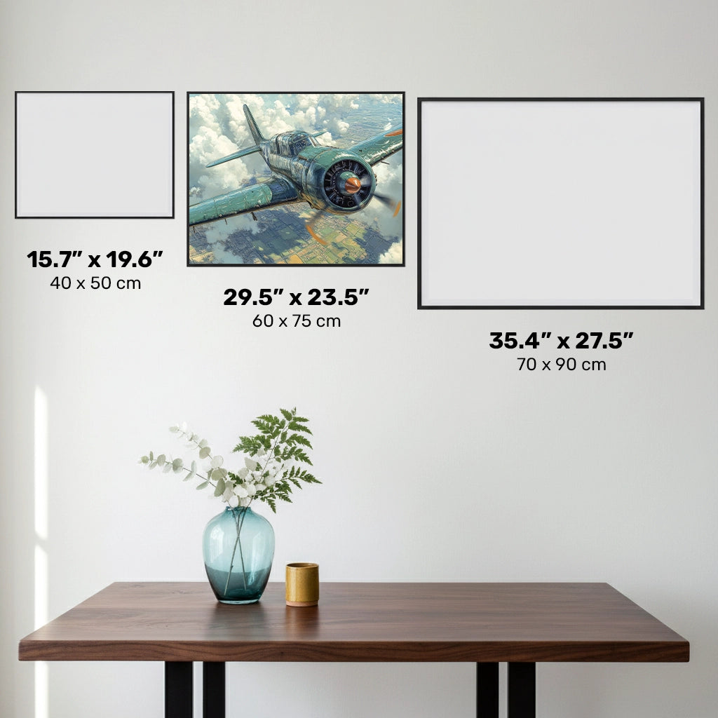 Composizione di Vasi Floreali - Pittura con Diamanti - X-Large