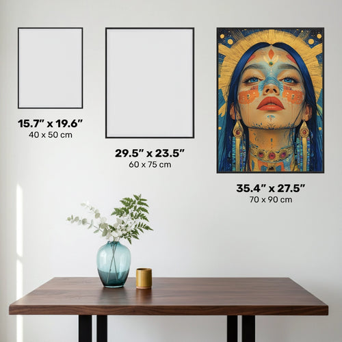 Composition de Vase Floral - Diamond Painting - Très Grand