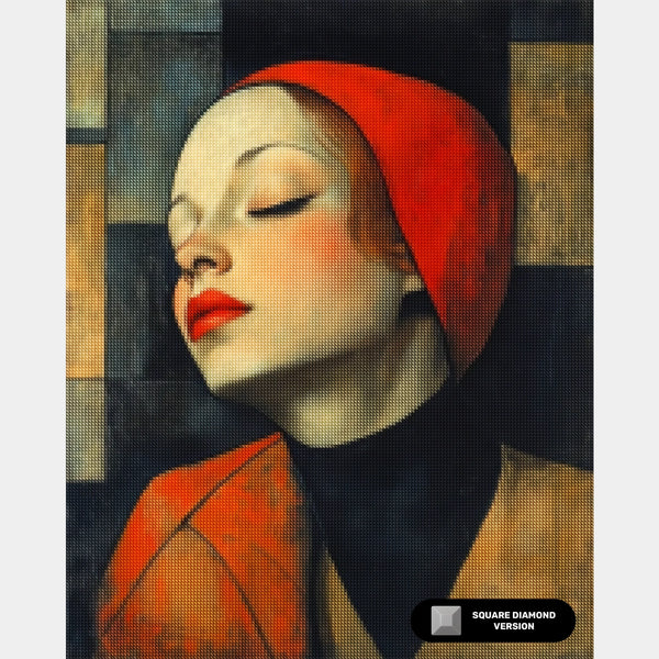 Blomsterkruka Komposition - Diamantmålning - X-Stor