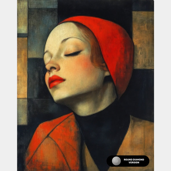 Blomsterkruka Komposition - Diamantmålning - X-Stor