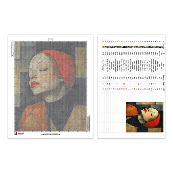 Blomsterkruka Komposition - Diamantmålning - X-Stor