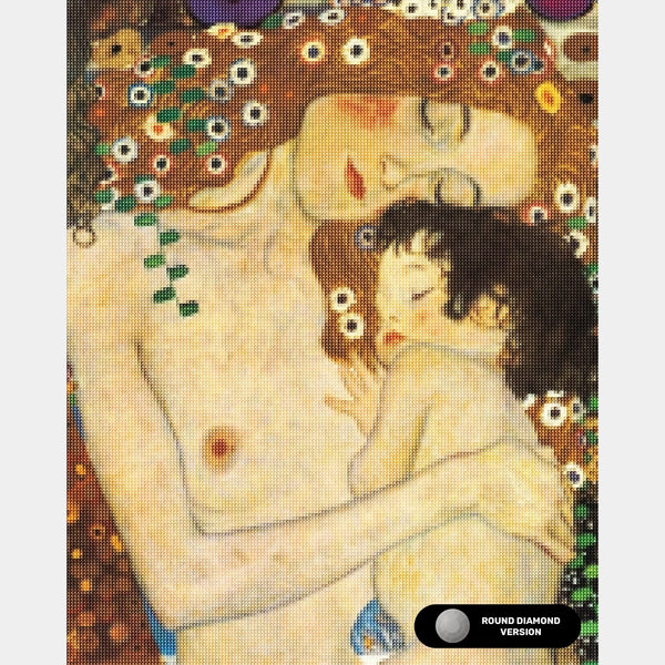 Moeder en Kind - Diamond Painting - Groot