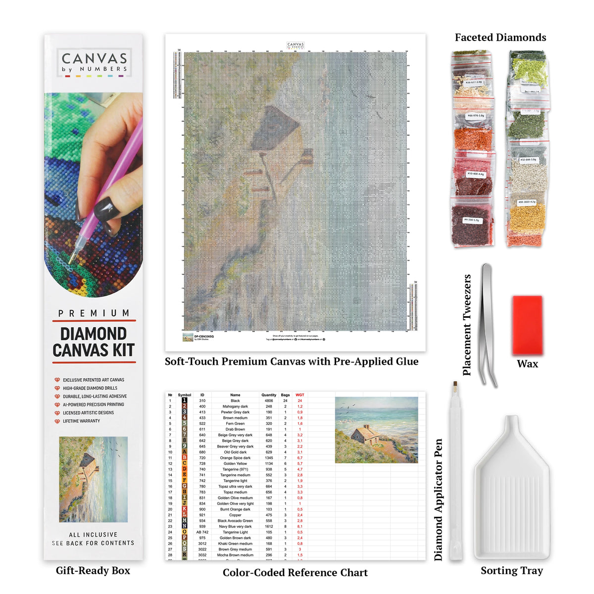 Blomster Vase Komposisjon - Diamant Maleri - X-Stor