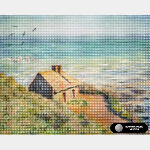 Customs House, Morning, 1882 - Diamond Painting - Standard Size