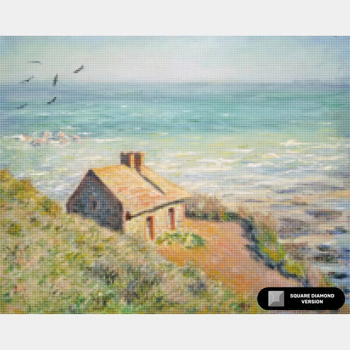 Customs House, Morning, 1882 - Diamond Painting - Standard Size