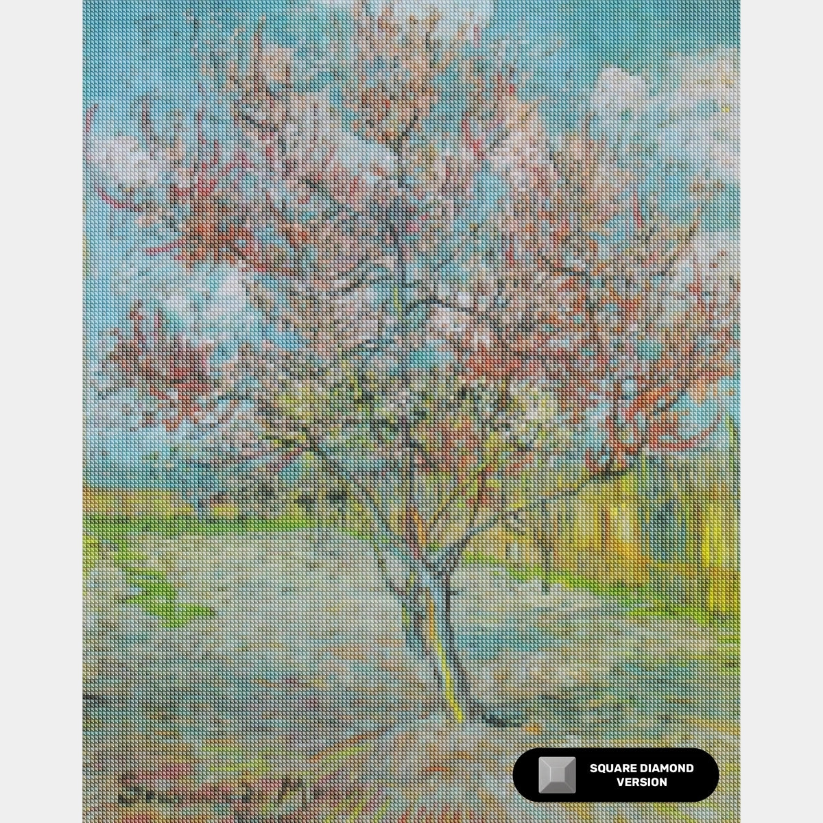 Peach Tree - Diamond Painting - Grande