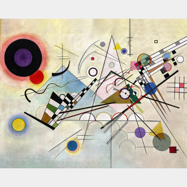 Composition 8 - Diamond Painting - Standard Size