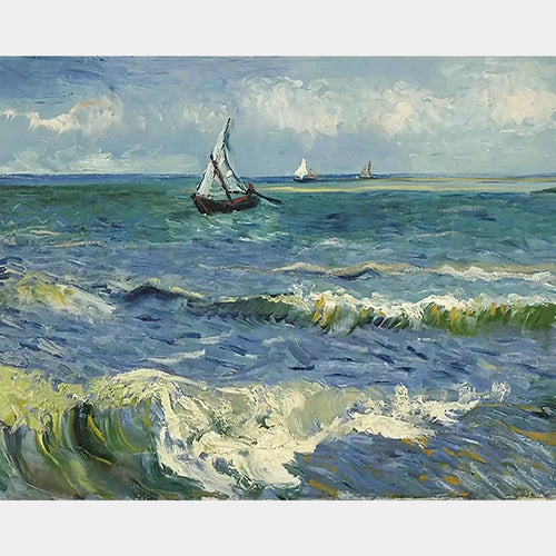 The Sea at Les Saintes - Diamond Painting - Large