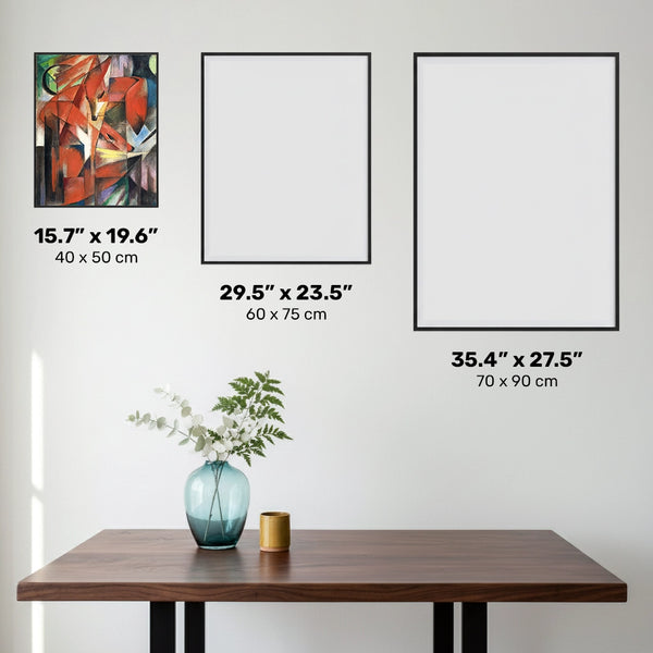 The Foxes - Diamond Painting - Standard Size