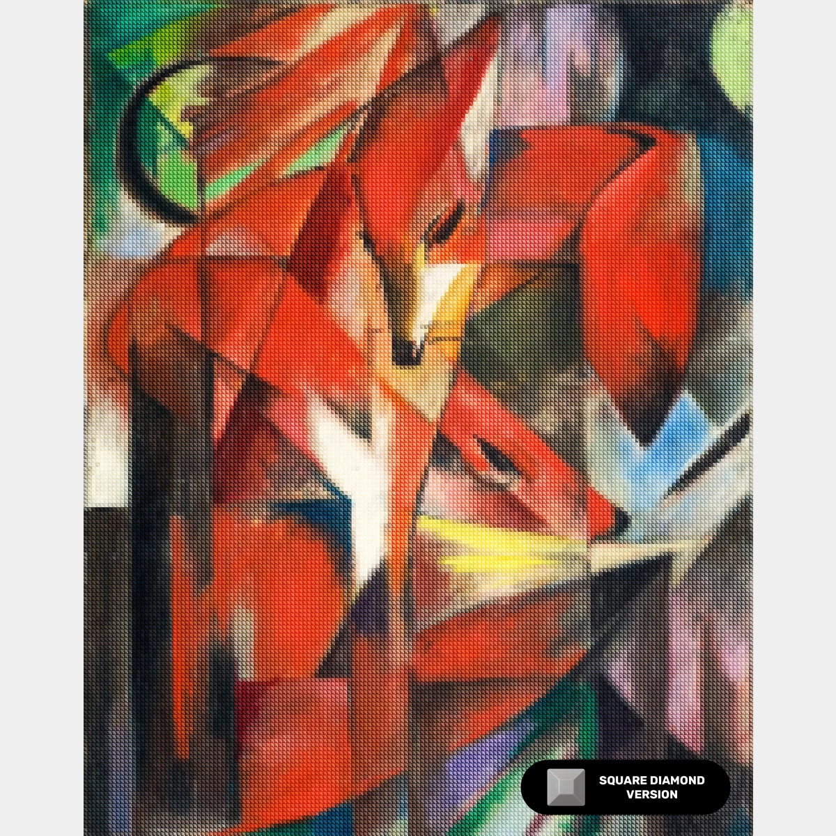 The Foxes - Diamond Painting - Standard Size