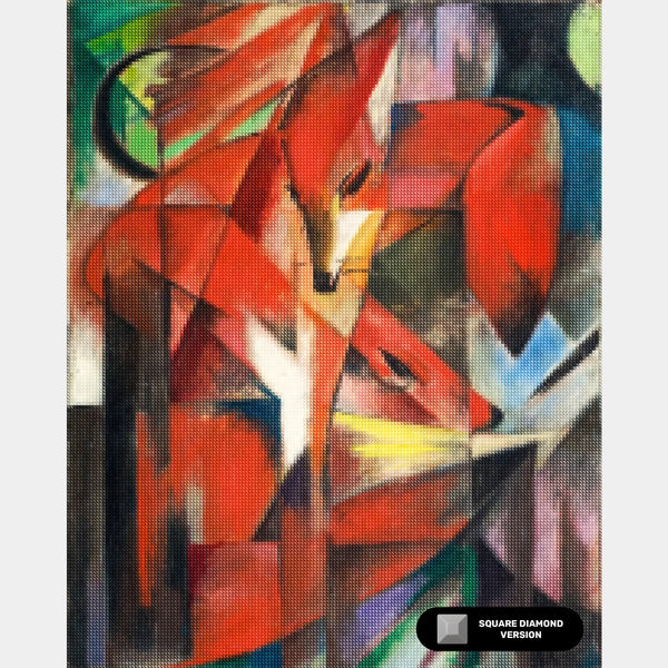 The Foxes - Diamond Painting - Standard Size