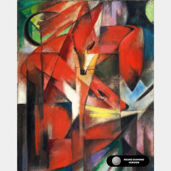 The Foxes - Diamond Painting - Standard Size