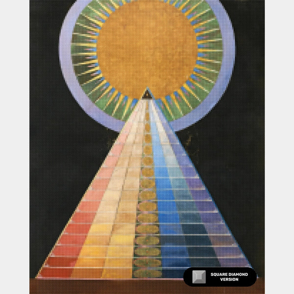 Composizione di Vasi Floreali - Pittura con Diamanti - X-Large