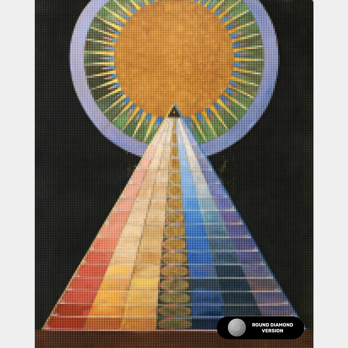 Composizione di Vasi Floreali - Pittura con Diamanti - X-Large