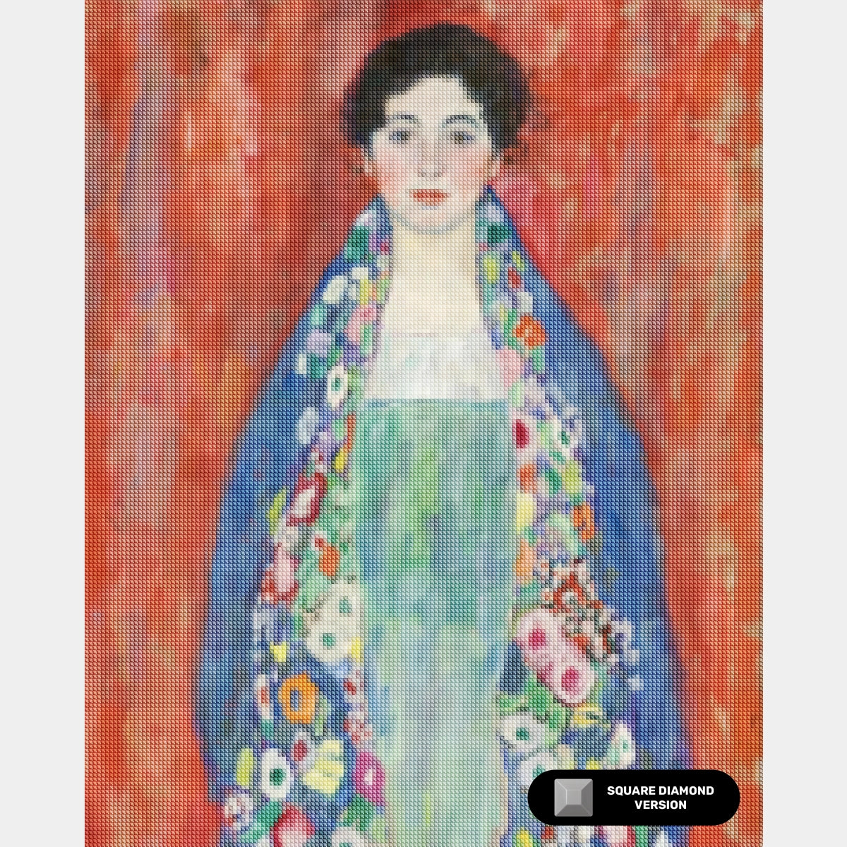 Florale Vasenkomposition - Diamantmalerei - X-Large