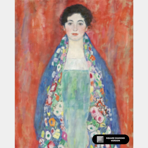 Florale Vasenkomposition - Diamantmalerei - X-Large