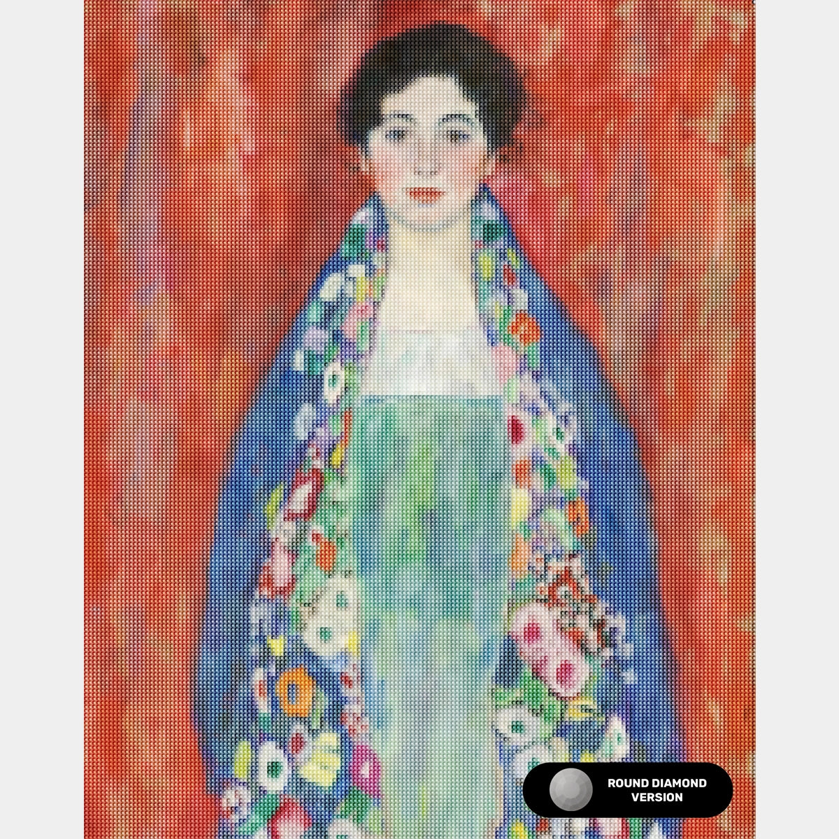 Florale Vasenkomposition - Diamantmalerei - X-Large