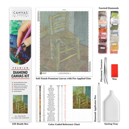 Van Gogh's Chair - Diamond Painting