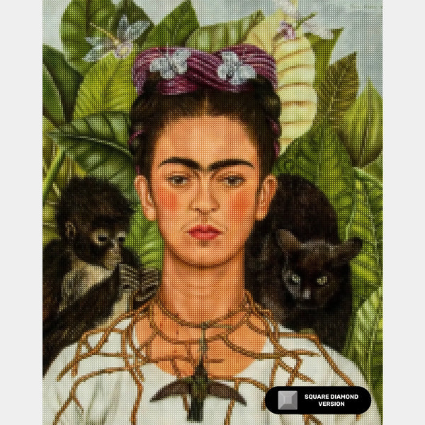 Composición de Jarrón Floral - Pintura de Diamante - Extra Grande