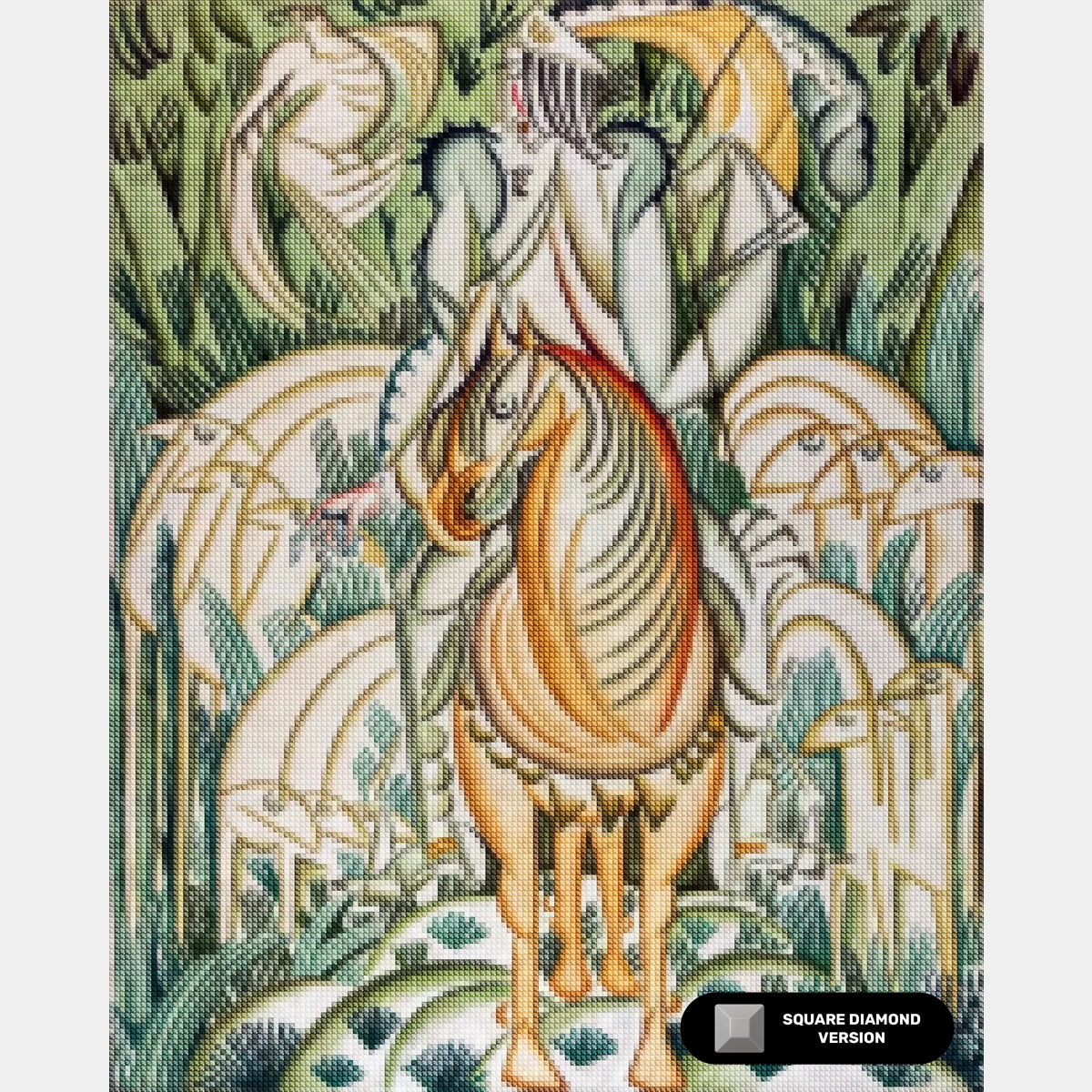 Bloemenvase Compositie - Diamant Schilderen - X-Groot