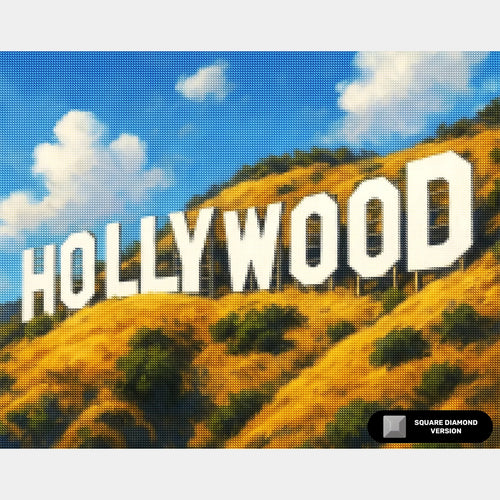 Hollywood Hills - Diamond Painting
