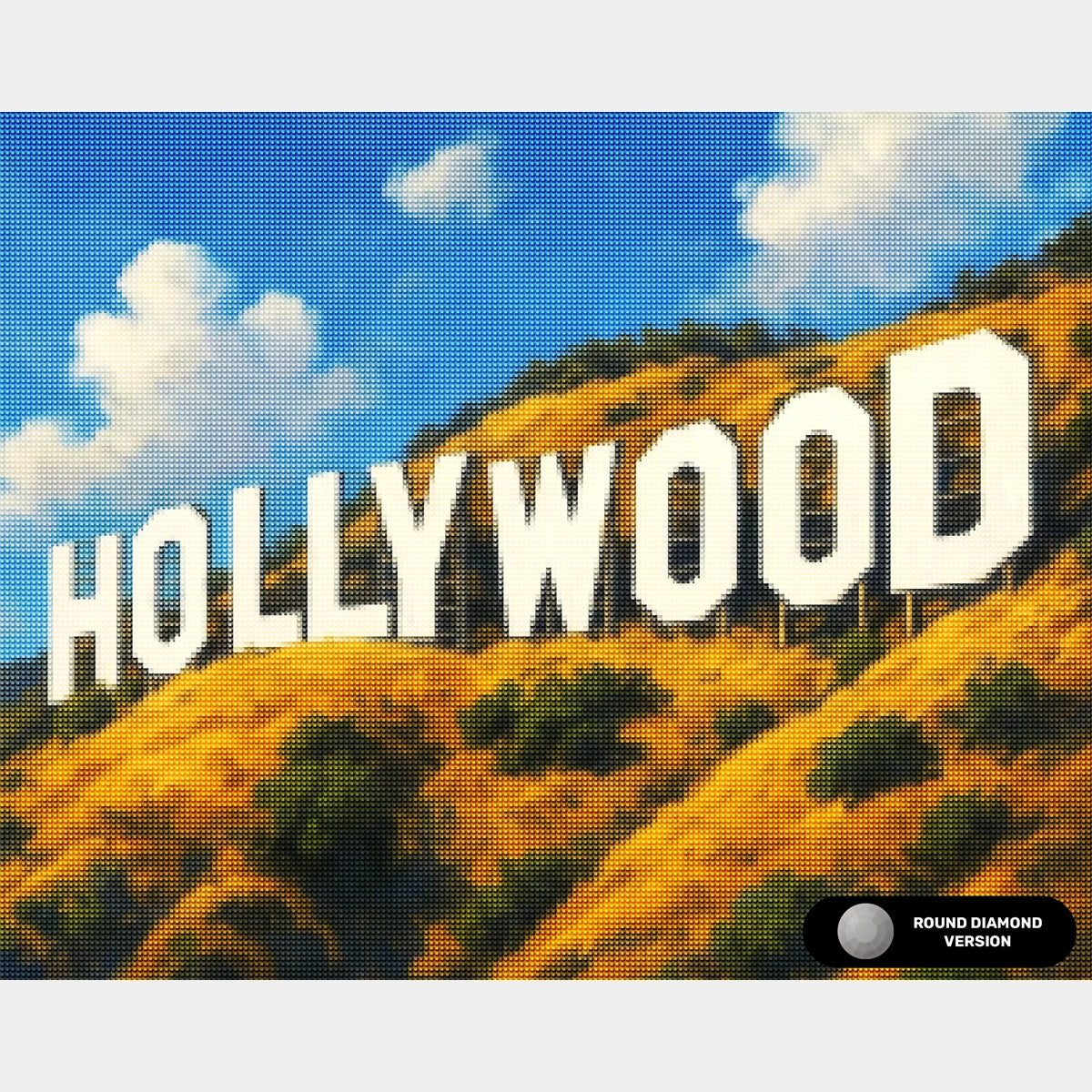 Blomsterkruka Komposition - Diamantmålning - X-Stor