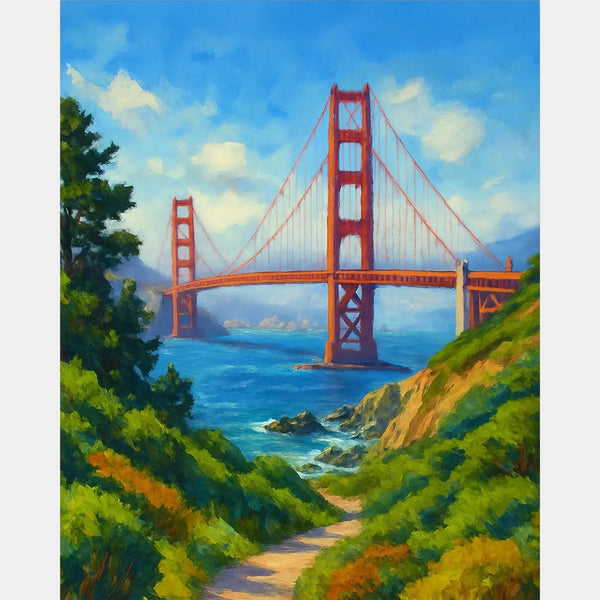 Composizione di Vasi Floreali - Pittura con Diamanti - X-Large